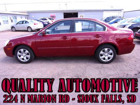 2006 Kia Optima for sale at Quality Automotive in Sioux Falls SD