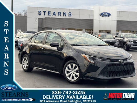 2021 Toyota Corolla for sale at Stearns Ford in Burlington NC