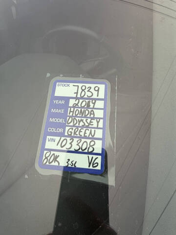 2019 Honda Odyssey Touring