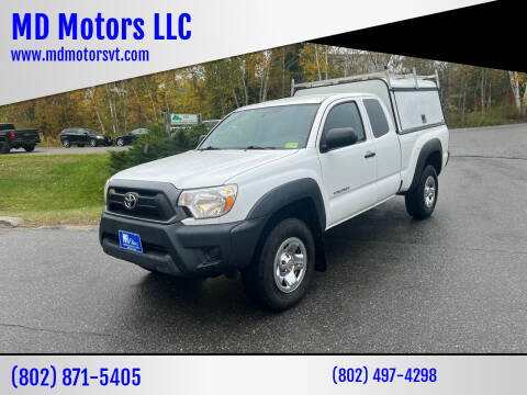 2015 Toyota Tacoma for sale at MD Motors LLC in Williston VT