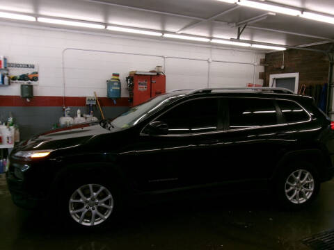 2016 Jeep Cherokee for sale at East Barre Auto Sales, LLC in East Barre VT
