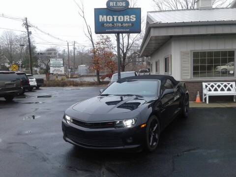 2014 Chevrolet Camaro for sale at Route 106 Motors in East Bridgewater MA