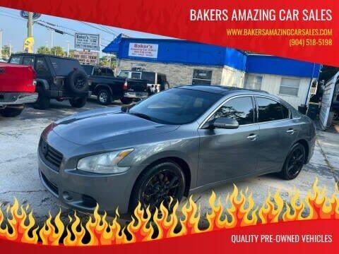 2014 Nissan Maxima for sale at Bakers Amazing Car Sales in Jacksonville FL