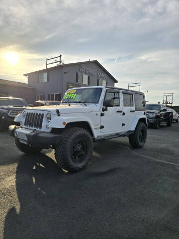 2015 Jeep Wrangler Unlimited for sale at Brown Boys in Yakima WA