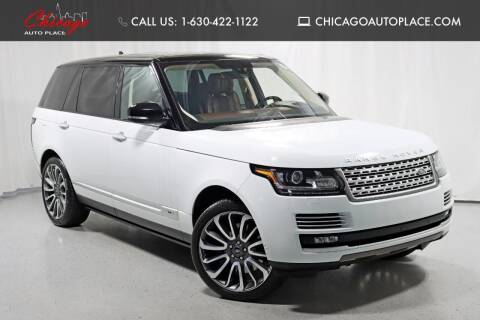 2016 Land Rover Range Rover for sale at Chicago Auto Place in Downers Grove IL