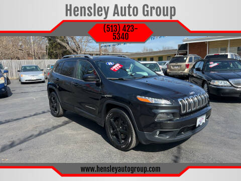 2015 Jeep Cherokee for sale at Hensley Auto Group in Middletown OH