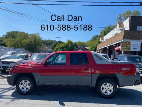 2002 Chevrolet Avalanche for sale at TNT Auto Sales in Bangor PA