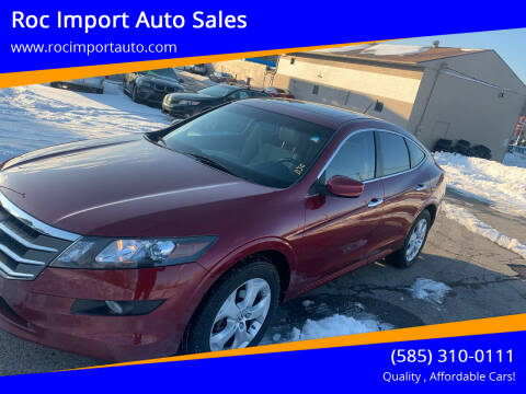 2011 Honda Accord Crosstour for sale at Roc Import Auto Sales in Rochester NY