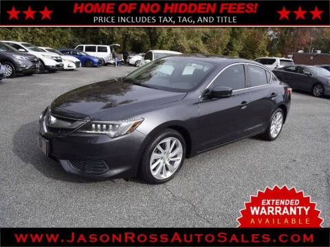 2016 Acura ILX for sale at Jason Ross Auto Sales in Burlington NC