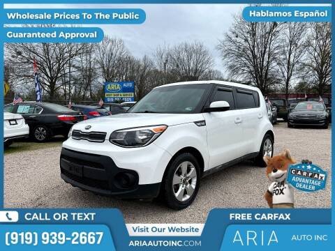 2018 Kia Soul for sale at Aria Auto Inc. in Raleigh NC
