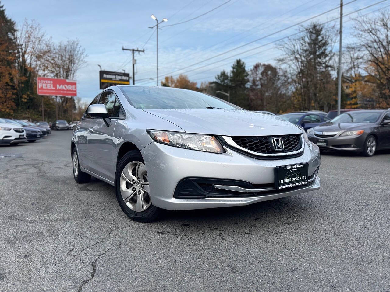 2013 Honda Civic LX 4dr Sedan 5A's photo