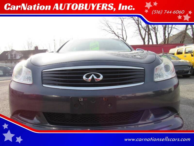 2009 Infiniti G37 Sedan for sale at CarNation AUTOBUYERS Inc. in Rockville Centre NY