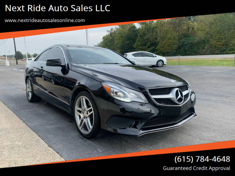 2014 Mercedes-Benz E-Class for sale at Next Ride Auto Sales in Lebanon TN