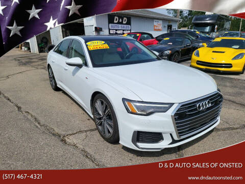 2019 Audi A6 for sale at D & D Auto Sales Of Onsted in Onsted MI
