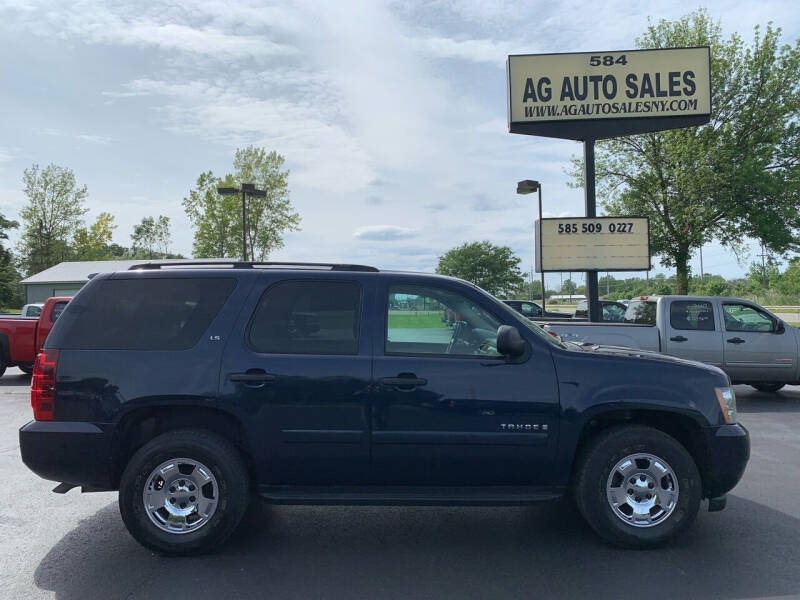 2009 Chevrolet Tahoe for sale at AG Auto Sales in Ontario NY