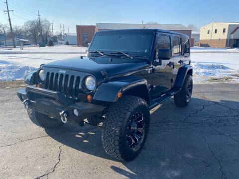 2013 Jeep Wrangler Unlimited for sale at MARK CRIST MOTORSPORTS in Angola IN