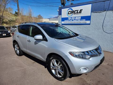 2010 Nissan Murano for sale at Circle Auto Center Inc. in Colorado Springs CO