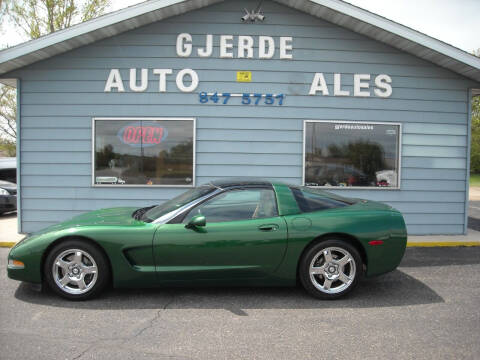 1998 Chevrolet Corvette for sale at GJERDE AUTO SALES in Detroit Lakes MN
