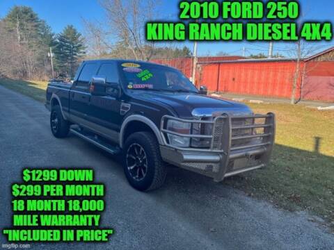 2010 Ford F-250 Super Duty for sale at D&D Auto Sales, LLC in Rowley MA