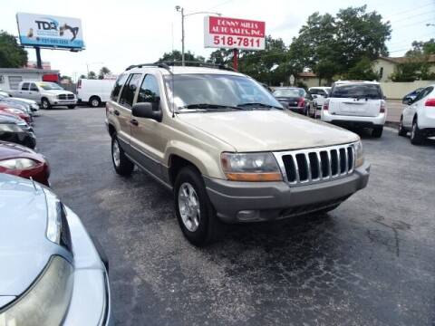 1999 Jeep Grand Cherokee for sale at DONNY MILLS AUTO SALES in Largo FL