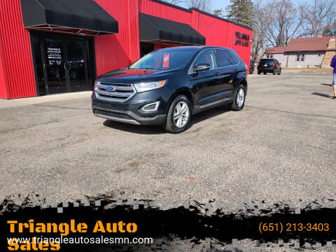 2017 Ford Edge for sale at Triangle Auto Sales in Forest Lake MN