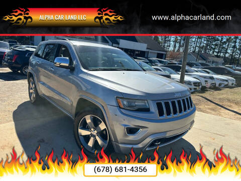 2014 Jeep Grand Cherokee for sale at Alpha Car Land LLC in Snellville GA
