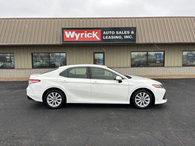 2018 Toyota Camry for sale at Wyrick Auto Sales & Leasing Inc in Holland, MI