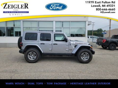 2018 Jeep Wrangler Unlimited for sale at Zeigler Ford of Plainwell - Jeff Bishop in Plainwell MI