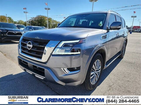 2021 Nissan Armada for sale at CHEVROLET SUBURBANO in Claremore OK
