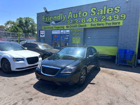 2014 Chrysler 200 for sale at Friendly Auto Sales in Detroit MI