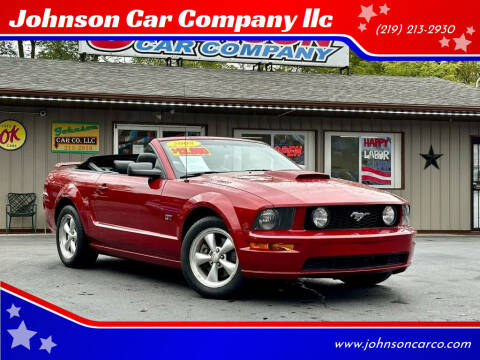 2008 Ford Mustang for sale at Johnson Car Company llc in Crown Point IN