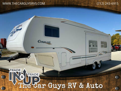 2001 Keystone Cougar 276 for sale at The Car Guys RV & Auto in Atlantic IA