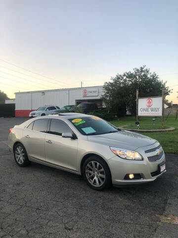 2013 Chevrolet Malibu for sale at One Way Auto Exchange in Milwaukee WI