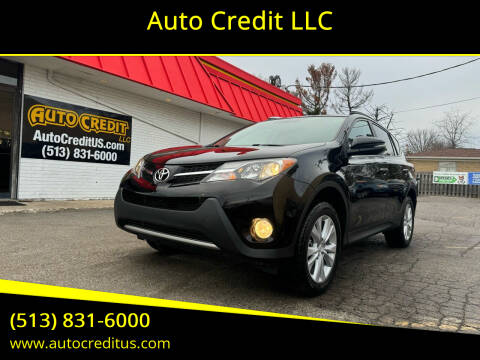 2015 Toyota RAV4 for sale at Auto Credit LLC in Milford OH