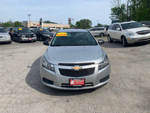 2014 Chevrolet Cruze for sale at Community Auto Brokers in Crown Point IN