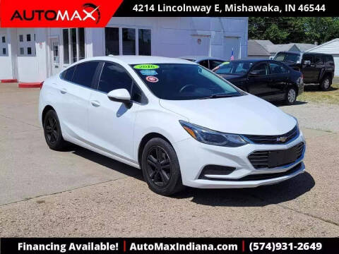 2016 Chevrolet Cruze for sale at Automax of Indiana - Twin Branch Location in Mishawaka IN