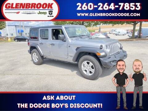 2021 Jeep Wrangler Unlimited for sale at Glenbrook Dodge Chrysler Jeep Ram and Fiat in Fort Wayne IN