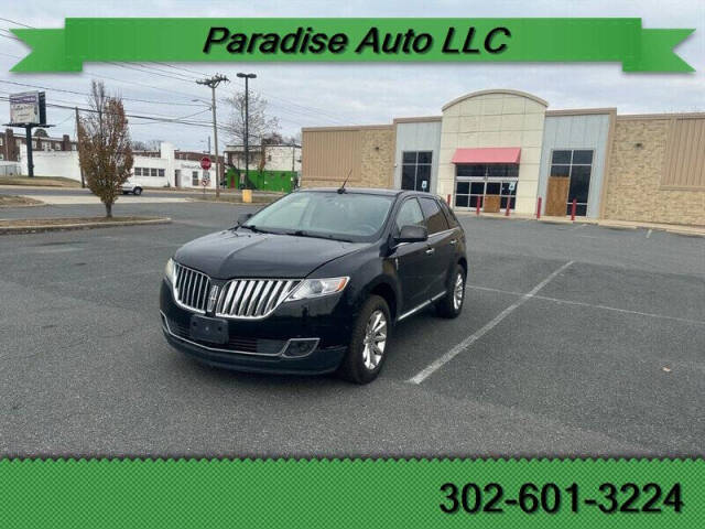 2011 Lincoln MKX for sale at Paradise Auto in Wilmington, DE