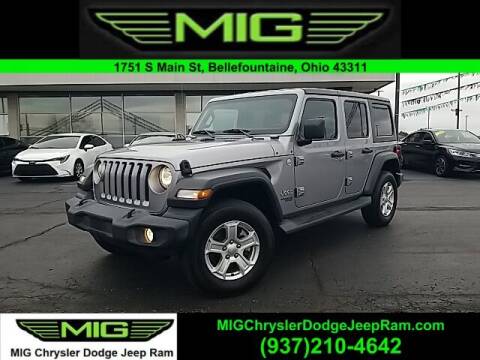2019 Jeep Wrangler Unlimited for sale at MIG Chrysler Dodge Jeep Ram in Bellefontaine OH