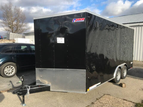 2022 Pace American 8.5x16 V-Nose 7K Tandem Axle