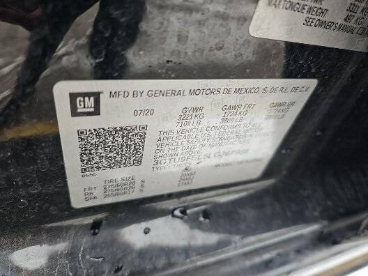 2020 GMC Sierra 1500