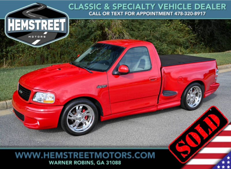 2002 Ford F-150 SVT Lightning for sale at Hemstreet Motors in Warner Robins GA