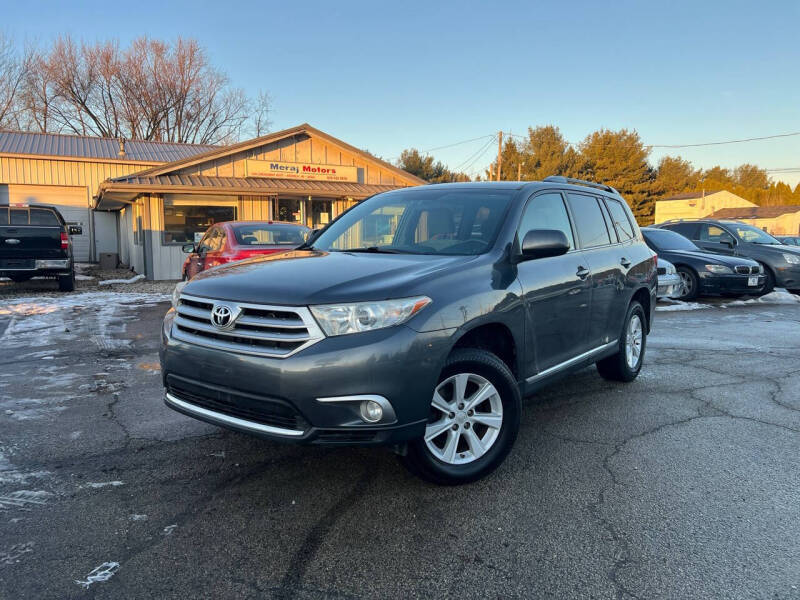 2013 Toyota Highlander for sale at Meraj Motors in Osceola IN