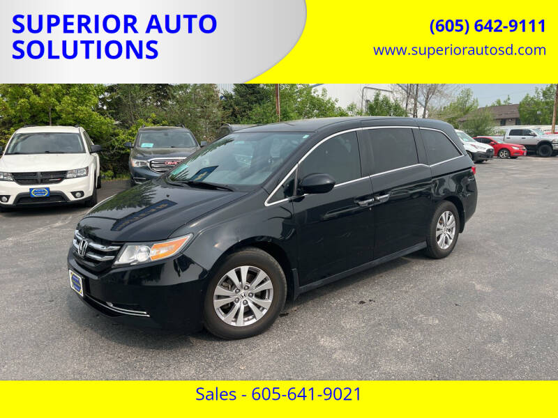2017 Honda Odyssey for sale at SUPERIOR AUTO SOLUTIONS in Spearfish SD