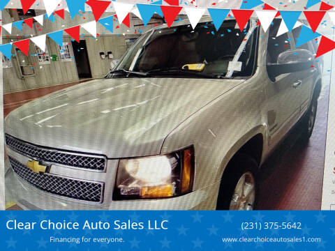 2013 Chevrolet Tahoe for sale at Clear Choice Auto Sales LLC in Twin Lake MI
