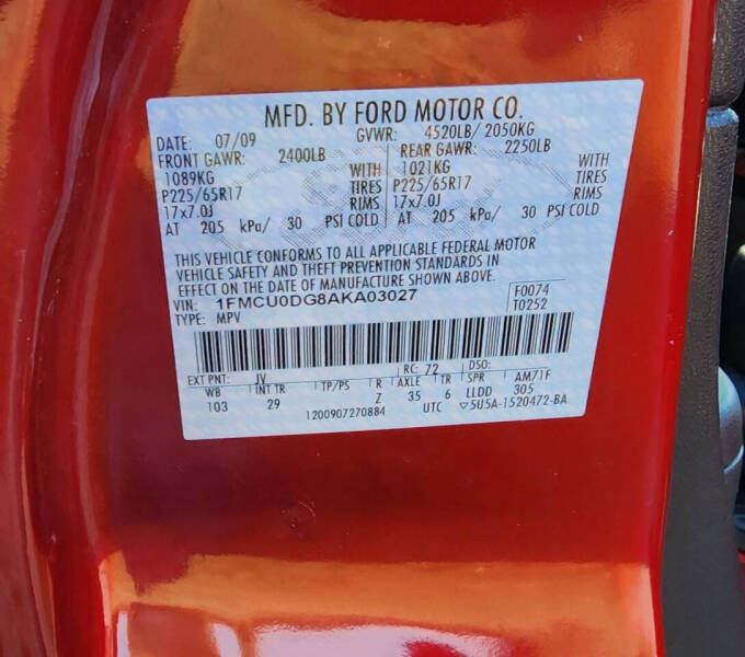 2010 Ford Escape XLT