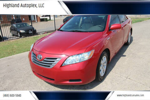 2009 Toyota Camry Hybrid for sale at Highland Autoplex, LLC in Dallas TX