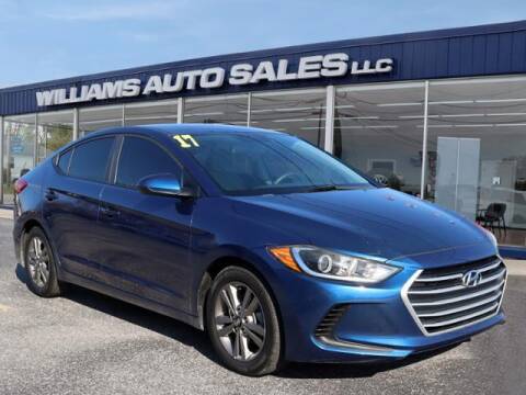2017 Hyundai Elantra for sale at Williams Auto Sales, LLC in Cookeville TN