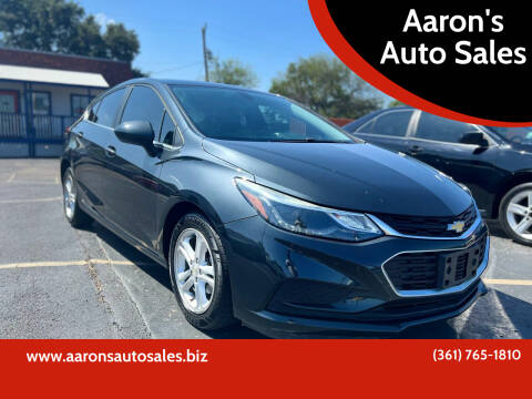 2018 Chevrolet Cruze for sale at Aaron's Auto Sales in Corpus Christi TX