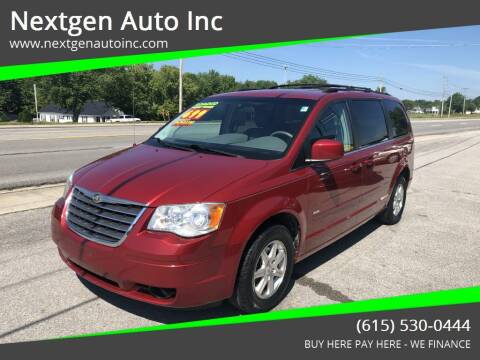 2008 Chrysler Town and Country for sale at Nextgen Auto Inc in Smithville TN